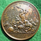 Battle of La Hogue medal 1692