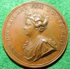 Capture of Tournai medal 1709