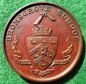 Worcestershire, Bromsgrove School, bronze prize medal
