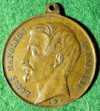 France, Napoleon III, Paris laudatory medal circa 1860