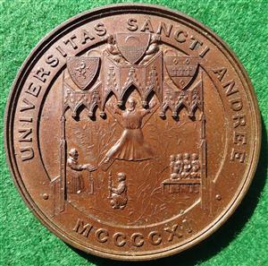 St Andrews University / Dundee University College, bronze prize medal
