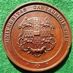 Cambridge University medal to Herbert Hignett Wilford