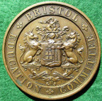 Bristol, School Regular Attendance & Satisfactory Conduct Medal, bronze circa 1910