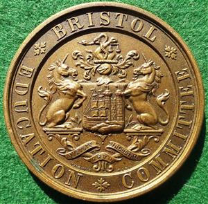 Bristol, School Regular Attendance & Satisfactory Conduct Medal, bronze