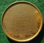 Algeria, French Algeria, the Defence of Mazagran 1840, bronze-gilt medal