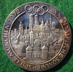 Germany, Munich Olympic Games 1972, fine silver medal