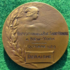 France, Commerce (1910), bronze medal by Ren Lamourdedieu