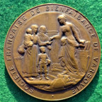 France / Poland, Société Française de Bienfaisance de Varsovie (French Society for Warsaw Welfare), bronze medal