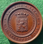 Great Britain/ Belgium, Queen Victoria, Visit to Ghent 1843, bronze medal