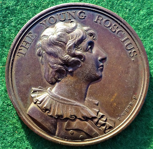 Theatre, William Betty (actor), laudatory bronze medal 1804