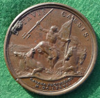 French Guiana, Louis XIV, Cayenne recaptured 1676, bronze medal