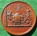 France, Napoleon, Egypt Conquered 1798, bronze medal