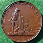 Duke of Bedford, death 1802, bronze medal