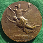 Paris Exposition 1900, bronze medal by J-C Chaplain