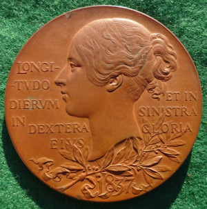 Victoria, Diamond Jubilee 1897, official medal by G W de Saulles