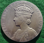 George VI, Coronation 1937, official medal by Percy Metcalfe