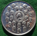 USA, Chicago Colombian Exposition 1892-1893, white metal medal