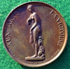 France/ Italy, Failed Attempt on Napoleons Life 1800, bronze medal by L Manfredini