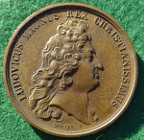 France, Louis XIV, Peace of the North 1679, bronze medal