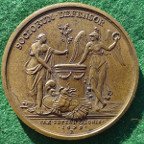 France, Louis XIV, Peace of the North 1679, bronze medal