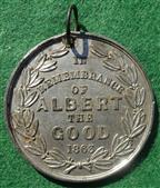 Guernsey, Prince Albert memorial medal 1863