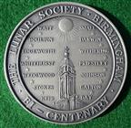 Birmingham, The Lunar Society, Bicentenary 1966, silver medal