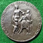 France, National Education 1971, silver prize medal