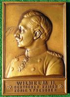 Germany, Wilhelm II, 15th Interparliamentary Union Conference 1908, bronze medal
