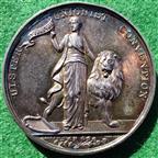 Ireland, Ulster Unionist Convention 1892, silver medal