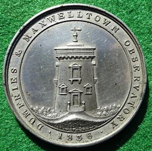 Dumfries & Maxwelltown Observatory 1836, Founding Shareholder’s Admission Medal