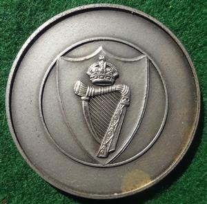 British army or Northern Ireland police, sports prize medal, silvered bronze