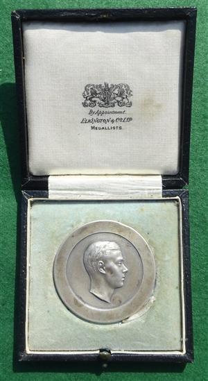 Royal Welsh Agricultural Society & Edward, Prince of Wales, silver prize medal awarded 1931