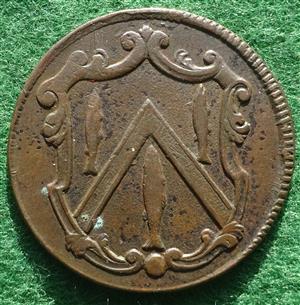 Cumberland, Moresby Mining token, John Brougham