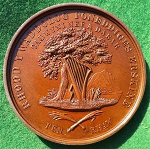 Wales, Rhuddlan Eisteddfod 1850, bronze medal