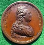 France, Louis XVI, Pont de Louis XVI 1788, bronze medal