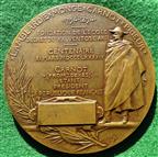 France, Centenary of the cole Polytechnique, Paris, 1894, a bronze medal