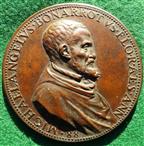 France, Société des Artistes Français pour l’Exposition des Beaux-Arts 1881, bronze award medal after Leone Leoni