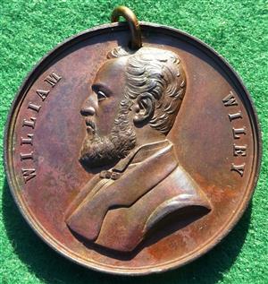 Birmingham, William Wiley, Majority 1872, bronze medal
