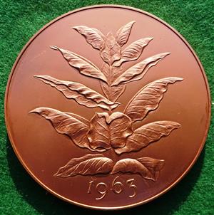 Rhodesia, Elia Salzman Rhodesia Tobacco Science Institute, bronze prize medal