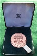 Rhodesia, Elia Salzman Rhodesia Tobacco Science Institute, bronze prize medal 1963