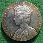 George V & Queen Mary, Silver Jubilee 1935, official silver medal