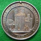 Caernarfon, National Eisteddfod, silver medal by Joseph Moore