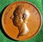 William Pitt (the Younger), death 1806, bronze medal