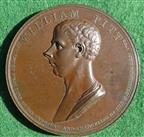 William Pitt (the Younger), 40th Birthday 1799, bronze medal