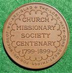 Church Missionary Society Centenary 1899, bronze medal
