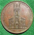 Birmingham, Handsworth, St James’s church, Foundation stone laid 1838, bronze medal