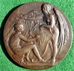 Cope & Nicol School of Painting, bronze prize medal circa 1900