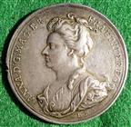 Anne, Union of England and Scotland 1707, silver medal
