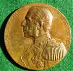 Sweden, Admiral F W von Otter, 50 Years Naval Service 1900, bronze medal