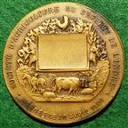 France, Sociéte d’Agriculture du Department de l’Indre, bronze prize medal